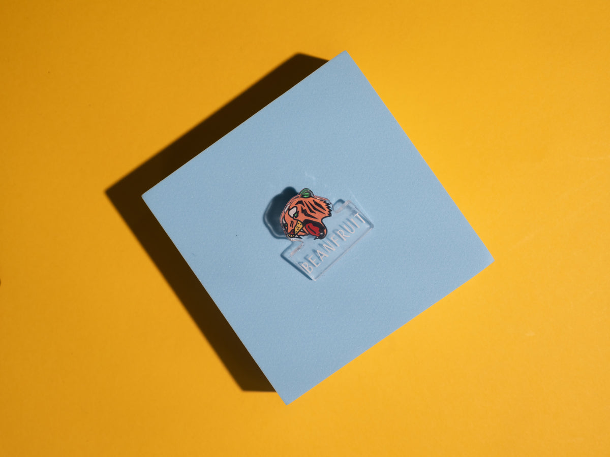 BeanFruit Coffee Logo Pin