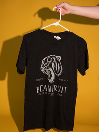 BeanFruit Coffee Co Logo Tee - Charcoal Black